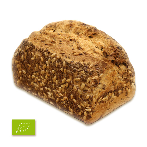 BIO 100% špaldový kváskový chléb se semínky